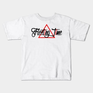 Fleeting TIme Triangel Kids T-Shirt